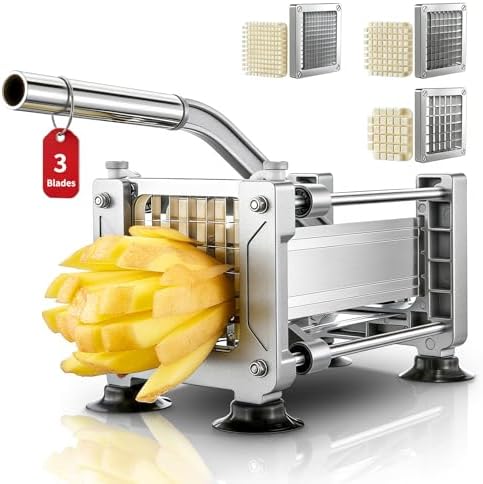 FOHRER Manual French Fry Cutter for Potatoes by HOME