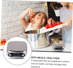 Stainless Steel Kitchen Scale LCD Display 0.1g Rechargeable 3kg - Image 7