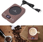 Coffee Mug Warmer for Desk, Electric Beverage Warmer Plate with 9 Temperature Settings, Auto Shut Off, Fast Heating Coffee Cup Candle Melter for Tea, Milk, Hot Drinks - Image 5