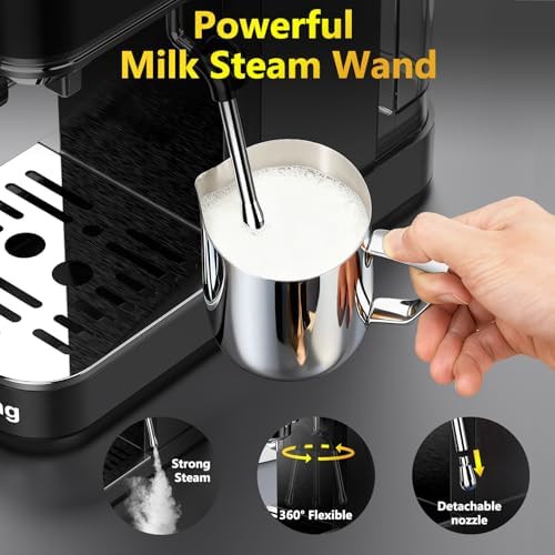 URintells Cuising Espresso Machine with Touchscreen And Cold Brew - Image 6