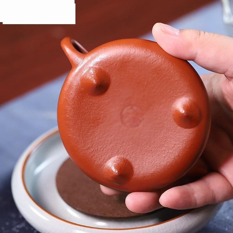 Tea Kettle 150ml Purple Clay Teapots Handmade Mud Kettle Zisha Tea Set Tea Items Craft Chinese Teapot Loose Tea Teapot Ceramic Tea Infuser - Image 6
