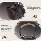 Best Japanese Cast Iron Teapot with Stainless Steel Tea Infuser Kettle Stovetop Safe - Image 3