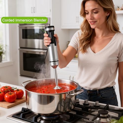 1200W Immersion Blender Handheld, 5-in-1 Variable Speed - Image 5