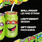 Dragon Glassware x Teenage Mutant Ninja Turtles Glass Cups, 16 oz Set of 4 - Image 6