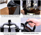 4l Electric Herbal Decoction Pot, Ceramic Chinese Medicine Kettle With Automatic Simmering, Temperature Control, Keep Warm And Auto Shut-off For Tea Soup Herbs Black - Image 4