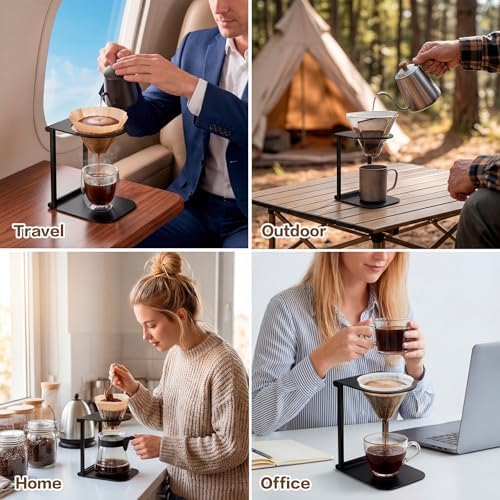 Ceramic Coffee Filter + Aluminum Alloy Stand - Image 4