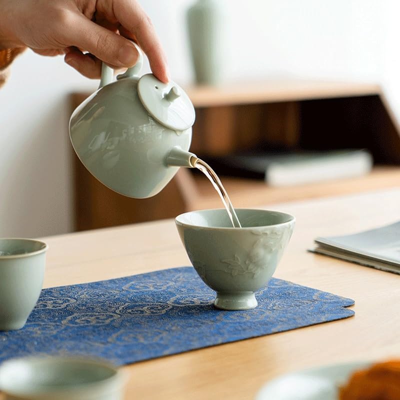 Chinese Retro Kettle Ceramic Teapot Single Pot Filter Ball Hole Handmade Tea Pan Kung Fu - Image 4