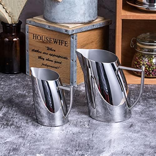 Gravy Boat Stainless Steel Milk frothing jug 150ML 350ML Espresso Coffee Pitcher Barista Craft Coffee Milk Frothing Jug Pitcher Sauce Jug (Color : 150ML) - Image 4