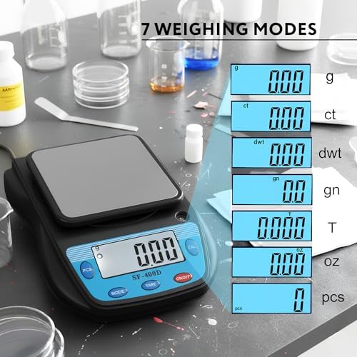 Digital Laboratory Balance 0.01g Precision Lab Scale for Bench Weighing - Image 3