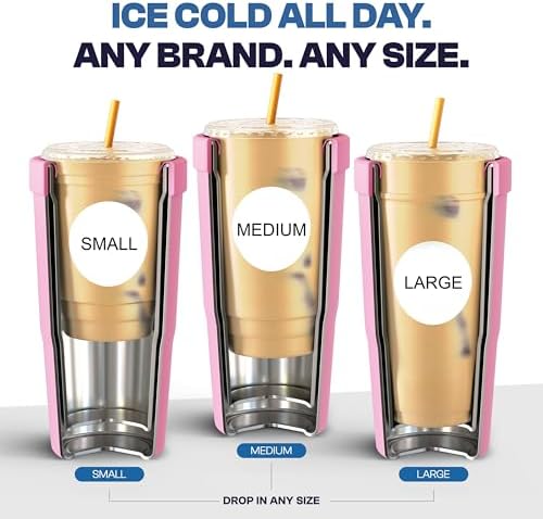 Frost Buddy Togo Buddy 30oz Tumbler - Insulated Stainless Steel (Orange) - Image 5