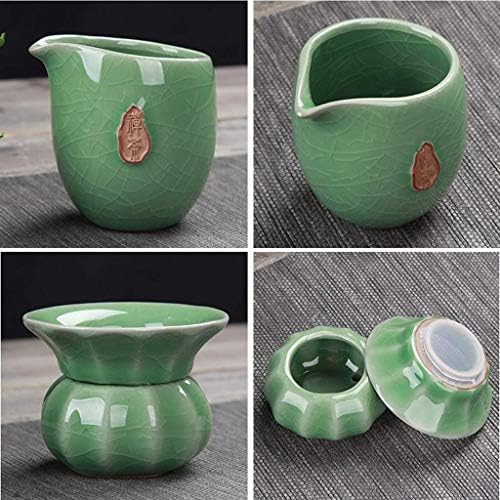 Japanese Cast Iron Tetsubin Teapot Portable Travel Ceramics Teapot Cups Handmade Chinese Kung Fu Tea Set Home Office Business Tea Accessories - Image 7