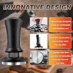 53mm Espresso Accessories Kit, Spring Loaded Calibrated Tamper, WDT Tool, Puck Screen and Dosing Funnel Set Fits Delonghi 53 mm Espresso Coffee Machines and Portafilter, Professional Barista Tools - Image 2