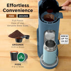Ninja Pods & Grounds Iced Coffee Maker, K-Cup Pod Compatible, Blue, PB041BL - Image 3