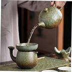 Healifty Bamboo Tea Drainer Japanese Style Tea Strainer Fine Mesh Tea Filter Strainer for Loose Tea Tea Ceremony Accessory Stylish - Image 2