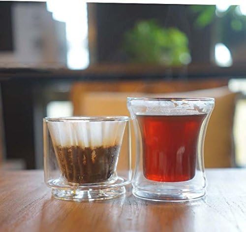Hand Drip Coffee Maker Pour Over Double Borosilicate Glass Wall Set - Image 5
