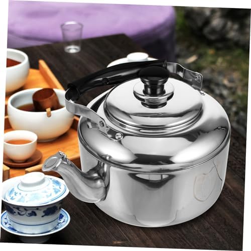 Mobestech Wide Mouth Whistling Teapot Stovetop Tea Kettle Stainless Kettle for Home Supply - Image 3
