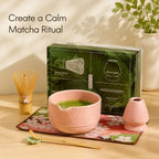 Bamboo Matcha Tea Set with Whisk and Bowl, Japanese-Style Home Practice - Image 4