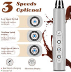 Rechargeable Milk Frother Handheld, Electric Foam Maker Coffee Frother Wand, Detachable With 3 Stainless Whisks, Drink Mixer for Lattes, Cappuccino, Matcha, Egg, No Stand, Silver - Image 3