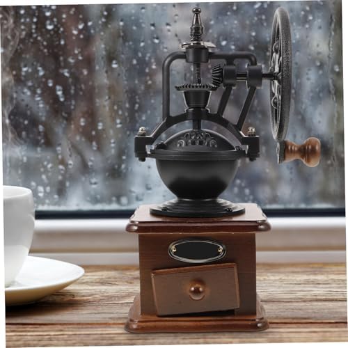 Vintage Manual Coffee Bean Grinder with Hand Crank for Kitchen - Image 6