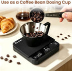 4 Pc Stainless Steel Espresso Shot Cups, 3.4oz/100ml, Black - Image 6