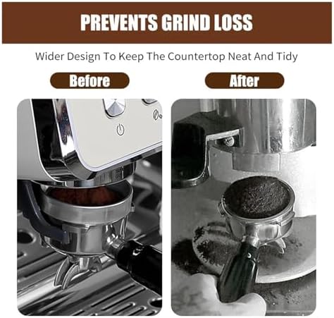 Magnetic Espresso Dosing Ring & Funnel - 51mm 53mm 58mm Compatible with Delonghi, Breville Portafilters, Barista Coffee Tools Accessories - Image 7