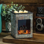 Candle Warmers ETC. Illumination Fragrance Warmer- Light-Up Warmer for Warming Scented Candle Wax Melts and Tarts or to Freshen Room, Grey Hearthstone - Image 4