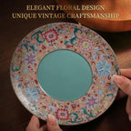 6.8oz Single Coffee Cup Set Hand Painted Saucer Spoon Gift Kit - Image 5