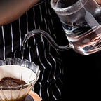 Fdit Thickened Glass Gooseneck Kettle Tea Pour Over Kettle Coffee Dripper 600ML for Home Camping - Image 6
