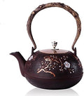 RUIKA Japanese tetsubin Cast Iron Teapot Plum blossom pattern Kettle 1200ml 40 Ounce by Unknown