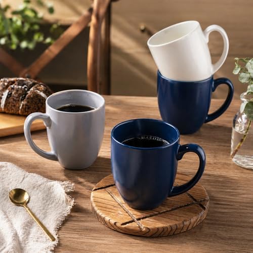 AmorArc 16 oz Coffee Mugs Set of 6, Large Ceramic Coffee Cups Set - Image 5