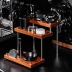 IKAPE 51/53/58mm General Espresso Tamper Station 2025 Newly, Multi-functional 3-tier Coffee Tool Storage Stand, Designed for Tamp, Distributor, Dosing Cup, Puck Screen, WDT, Basket, Funnel - Image 3