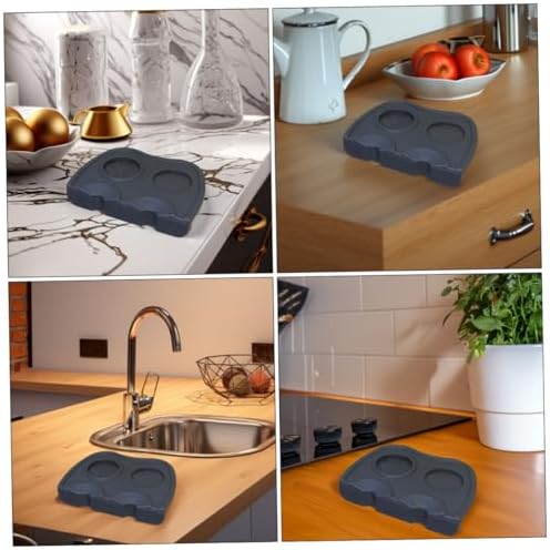 Anti-slip Espresso Tamping Mat 2pcs Silicone for Coffee Enthusiasts - Image 6