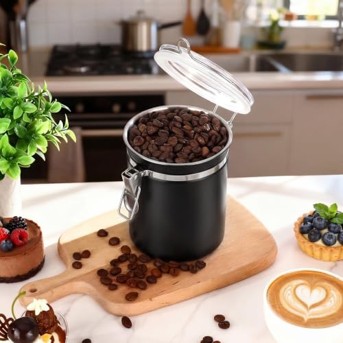 6 Pcs 32 Oz/ 950ml Stainless Steel Canisters for Kitchen - Image 5