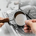 51mm/53mm/58mm 0.8mm Reusable Espresso Puck Screen Portafilter Barista Filter Tool Accessory(58mm 0.8mm) - Image 5
