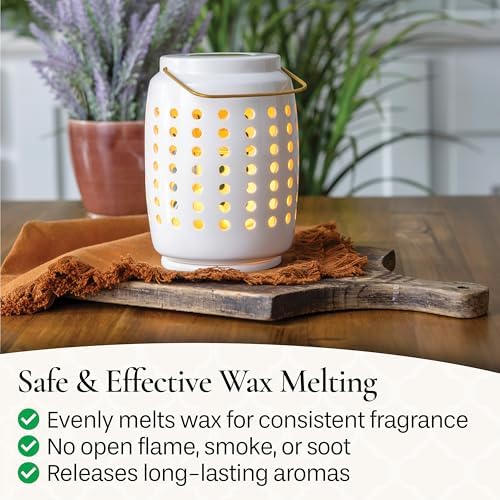 Candle Warmers Etc. Chelsea Lantern Canopy Illumination Warmer – Use with Any Wax Melts - Image 2