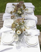 Lenox Blue Bay White Porcelain 12-Piece Dinnerware Set for 4 - Image 4
