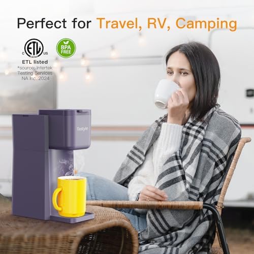 Tastyle Mini Single Serve Hot and Iced Coffee Maker for K Cup and Ground - Image 5