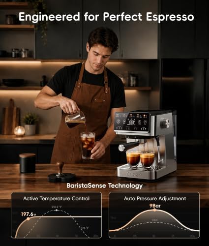 ecozy 4-in-1 Espresso Machine, Drip Coffee & 30s Cold Brew - Image 5