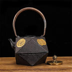 Cast Iron Tea Kettle High-Grade Iron Bottle Uncoated Cast Iron Teapot Handmade Cast Iron Kettle Teapots - Image 2