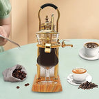400ml Manual Siphon Coffee Maker – Retro Style Fancy Coffee Machine with Pot – For Home Kitchens & Professional Coffee Shops - Image 5
