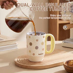 BABLOV Coffee Tumbler with Straw 23oz Insulated Travel Coffee Mugs - Image 2