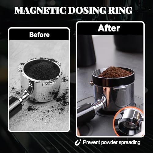 Espresso Accessories Kit 54mm, Espresso Tamper, WDT Tool, Espresso Tamper Mat, Espresso Dosing Funnel, Puck Screen, Espresso Tools for 54mm Coffee Machine Accessories - Image 4