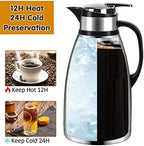 102 Oz Coffee Carafes for Keeping Hot, Stainless Steel Thermal Carafe - Image 3