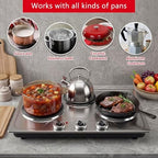 CUSIMAX Electric Hot Plate for Cooking,1800W,Cast Iron - Image 5