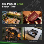 Mamba Original Electric Seed Grinder, USB-C Rechargeable Spice Mill, Green - Image 5