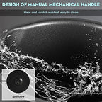 Electric Milk Frother 4 in 1 Milk Steamer 11.8oz 350ml Automatic Hot and Cold Foam Maker with 304 Stainless Steel Interior for Latte Cappuccino Macchiato Coffee Hot Chocolate - Image 2