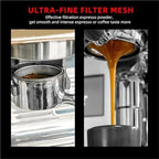 54mm Dual Wall Pressurized Stainless Steel Espresso Filter Basket，Compatible For Brev，BES860XL/11.41 Coffee Maker(1PCS 1-Cup Basket) - Image 7