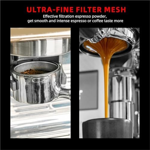 54mm Dual Wall Pressurized Stainless Steel Espresso Filter Basket，Compatible For Brev，BES860XL/11.41 Coffee Maker(1PCS 1-Cup Basket) - Image 7