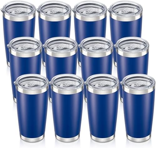20 oz Tumbler with Lid Stainless Steel Insulated Tumblers Bulk Cups Mug by Orebigo
