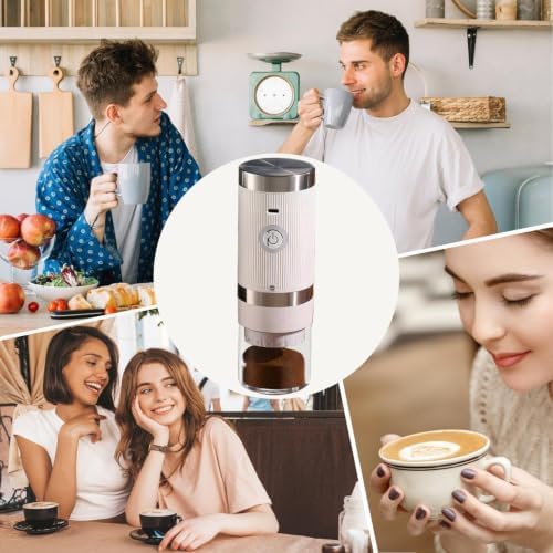Electric Coffee Grinder Portable Rechargeable - Image 4